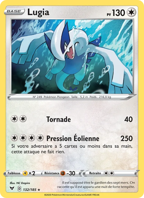Lugia (Voltage Éclatant #132/185)