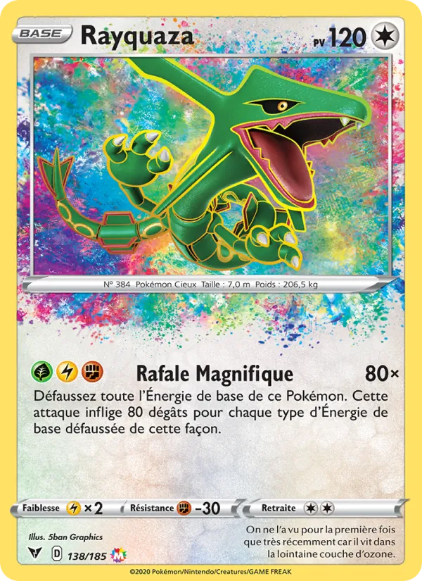 Rayquaza (Vivid Voltage #138/185)
