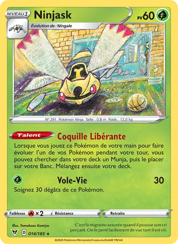 Ninjask (Voltage Éclatant #14/185)