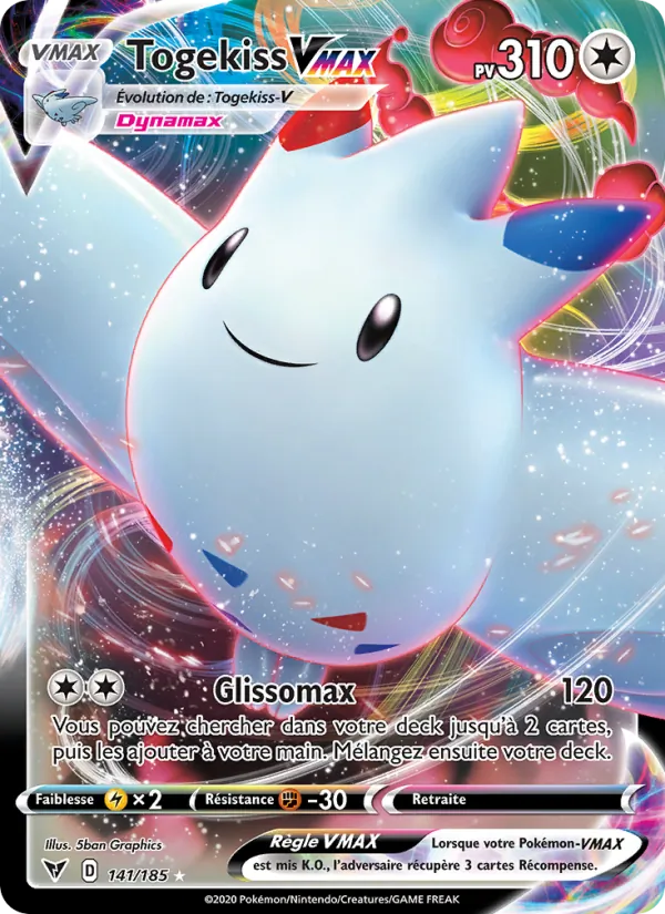 Togekiss VMAX (Vivid Voltage #141/185)
