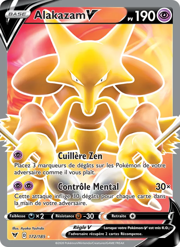 Alakazam V (Voltage Éclatant #172/185)