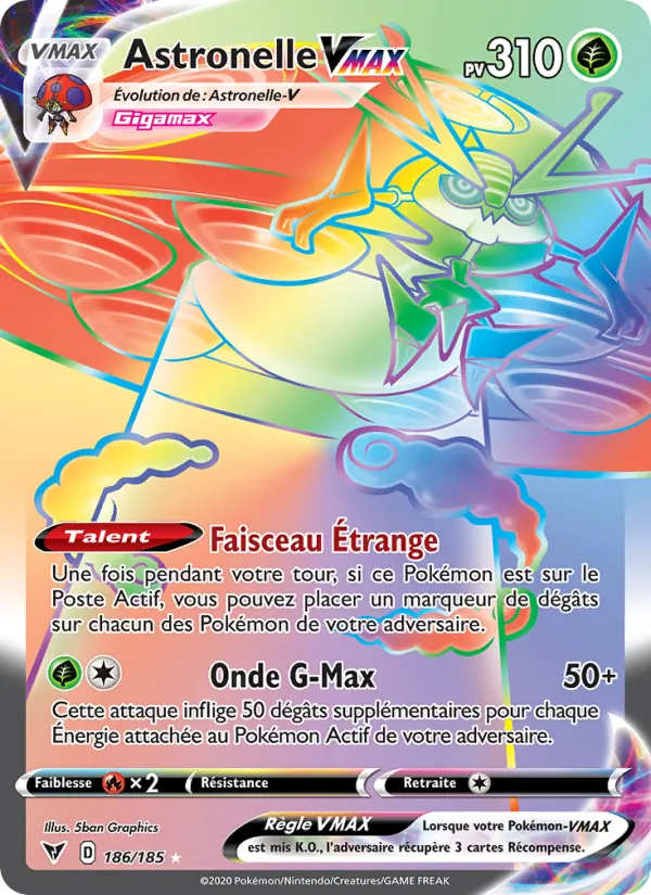 Astronelle VMAX (Voltage Éclatant #186/185)