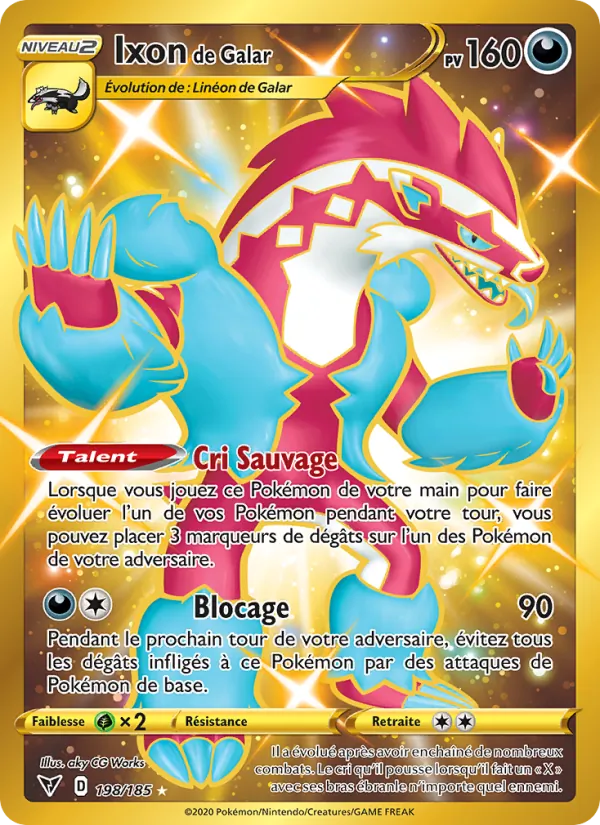 Ixon de Galar (Voltage Éclatant #198/185)