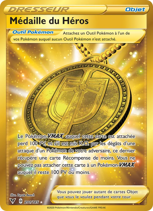 Médaille du Héros (Vivid Voltage #201/185)