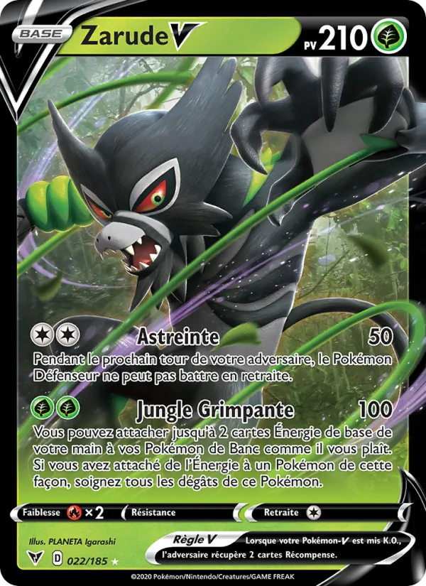 Zarude V (Voltage Éclatant #22/185)