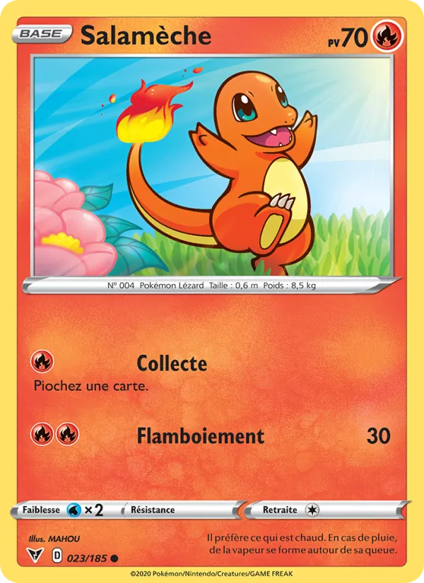 Salamèche (Voltage Éclatant #23/185)