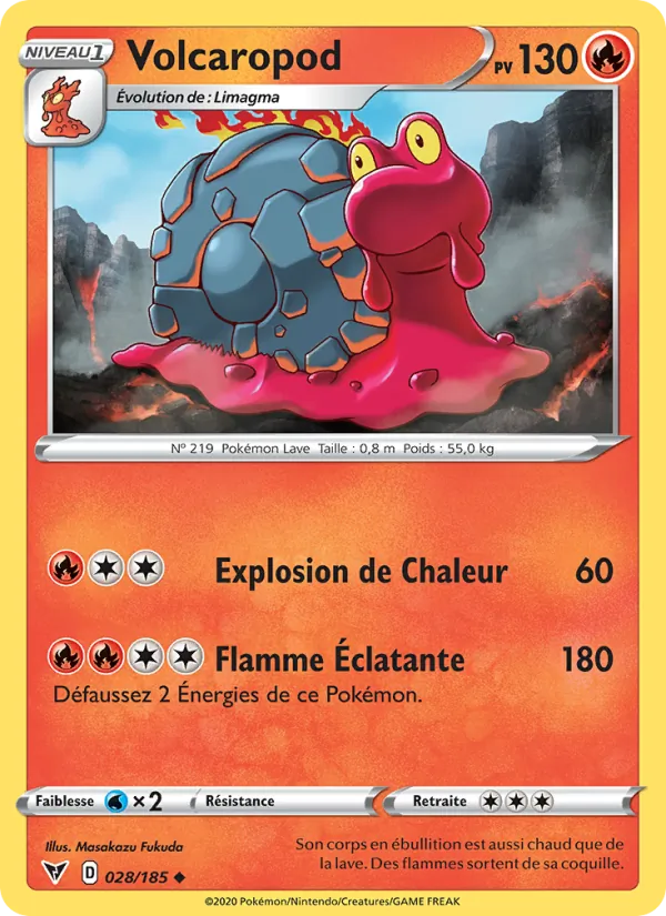 Volcaropod (Voltage Éclatant #28/185)