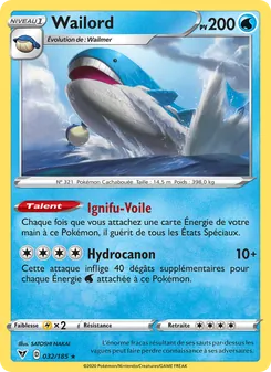 Wailord (Voltage Éclatant #32/185)