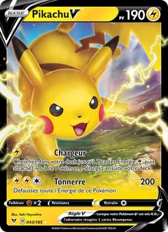 Pikachu V (Voltage Éclatant #43/185)