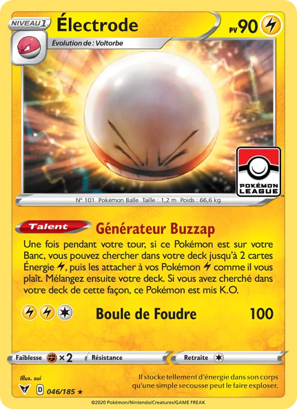 Électrode (Voltage Éclatant #46/185)