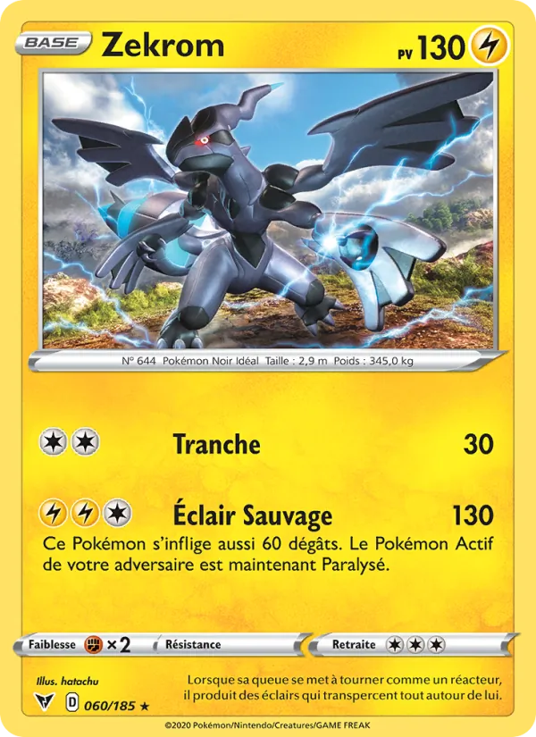 Zekrom (Voltage Éclatant #60/185)