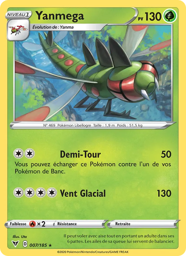Yanmega (Voltage Éclatant #7/185)