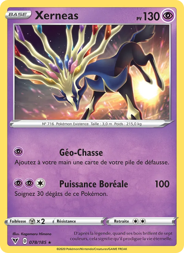 Xerneas (Voltage Éclatant #78/185)