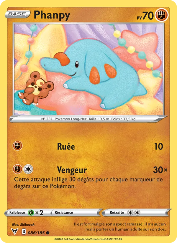 Phanpy (Voltage Éclatant #86/185)