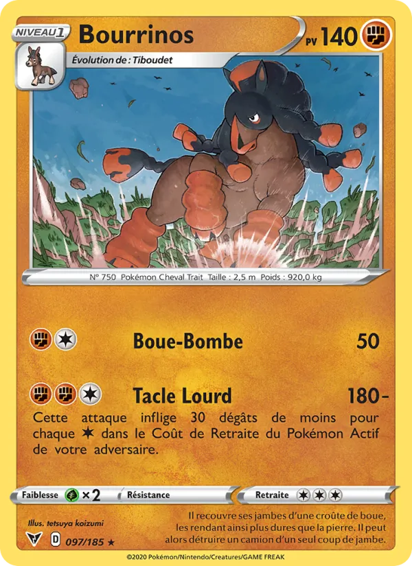 Bourrinos (Voltage Éclatant #97/185)