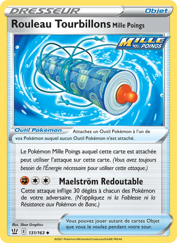Rouleau Tourbillons Mille Poings (Battle Styles #131/163)