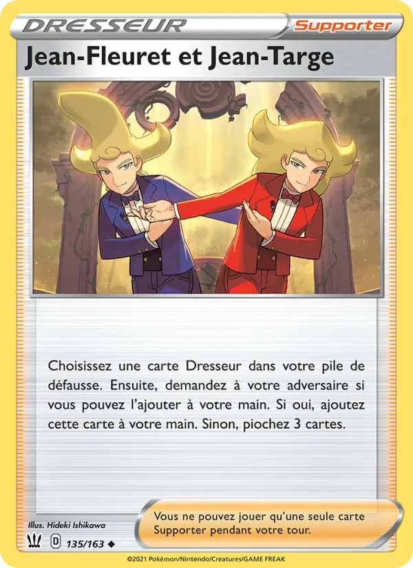 Jean-Fleuret et Jean-Targe (Battle Styles #135/163)