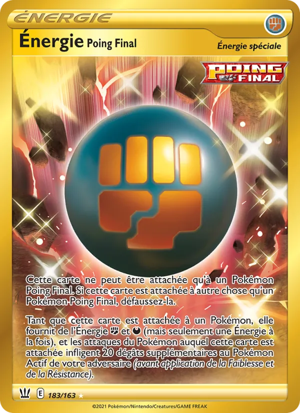 Énergie Poing Final (Battle Styles #183/163)