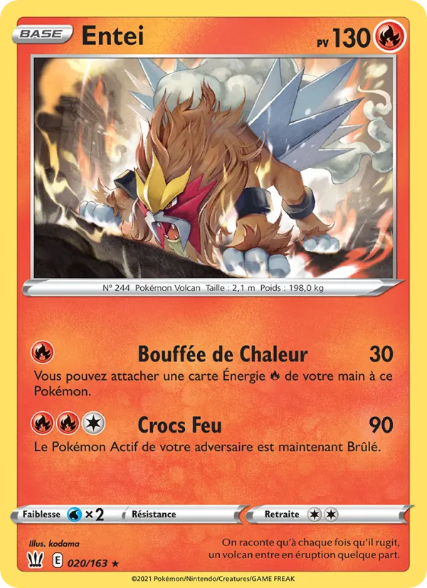 Entei (Styles de combat #20/163)