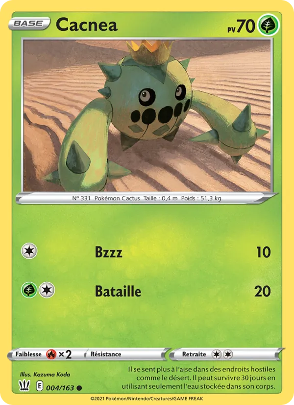 Cacnea (Styles de combat #4/163)