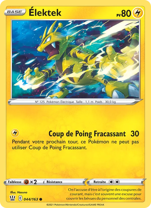 Élektek (Styles de combat #44/163)