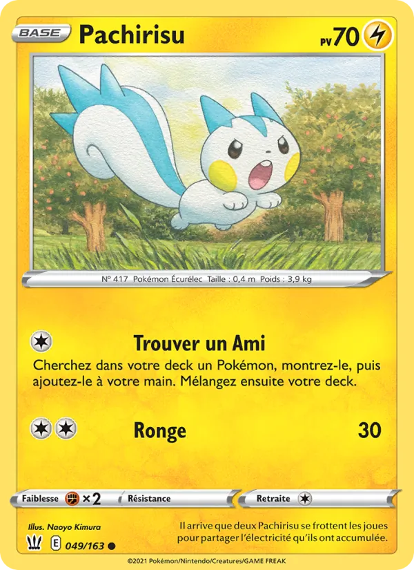 Pachirisu (Battle Styles #49/163)