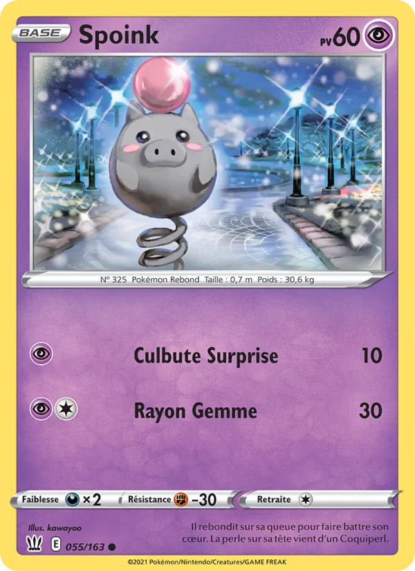 Spoink (Battle Styles #55/163)