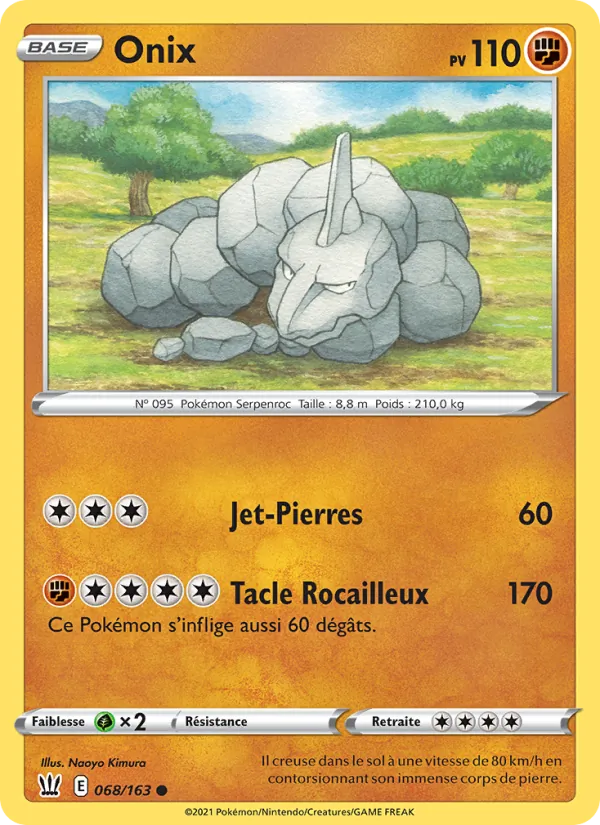 Onix (Battle Styles #68/163)