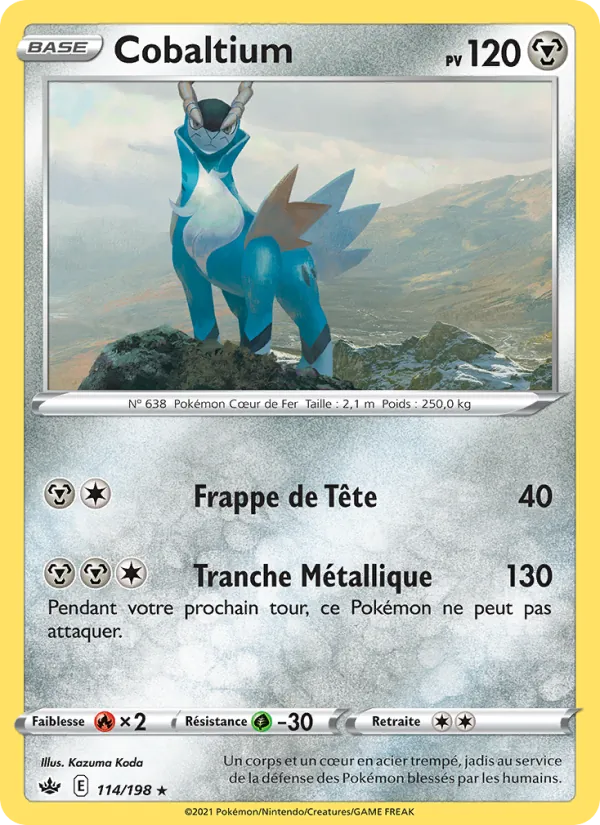 Cobaltium (Règne de Glace #114/198)