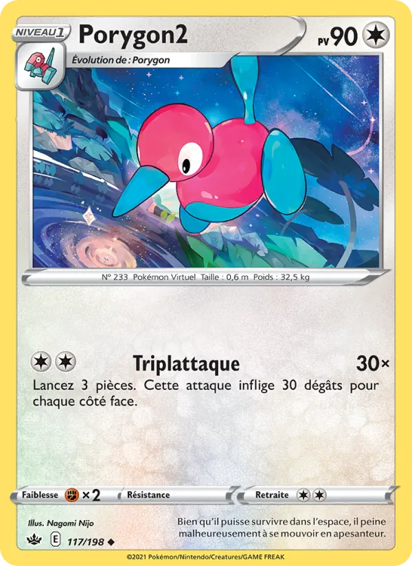 Porygon2 (Règne de Glace #117/198)
