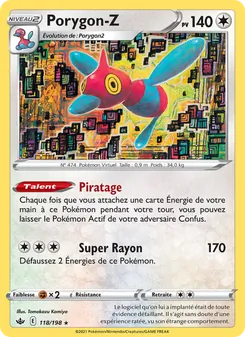 Porygon-Z (Règne de Glace #118/198)