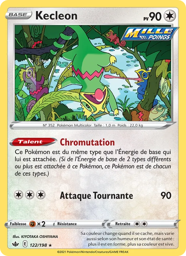 Kecleon (Règne de Glace #122/198)