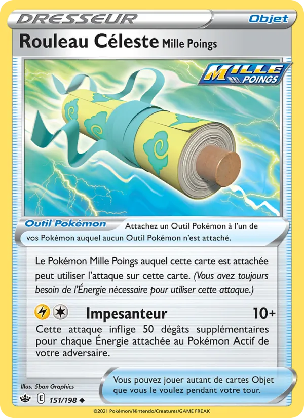 Rouleau Céleste Mille Poings (Chilling Reign #151/198)