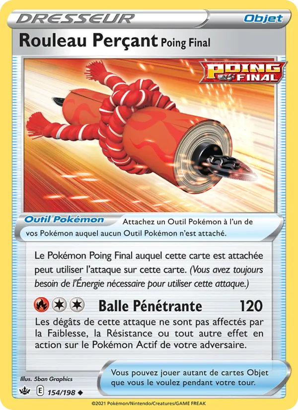 Rouleau Perçant Poing Final (Chilling Reign #154/198)