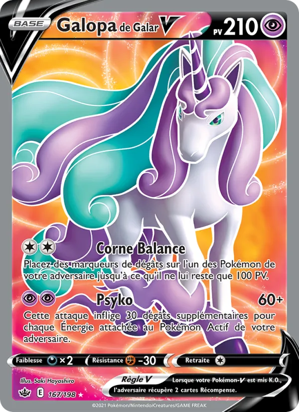 Galopa de Galar V (Règne de Glace #167/198)