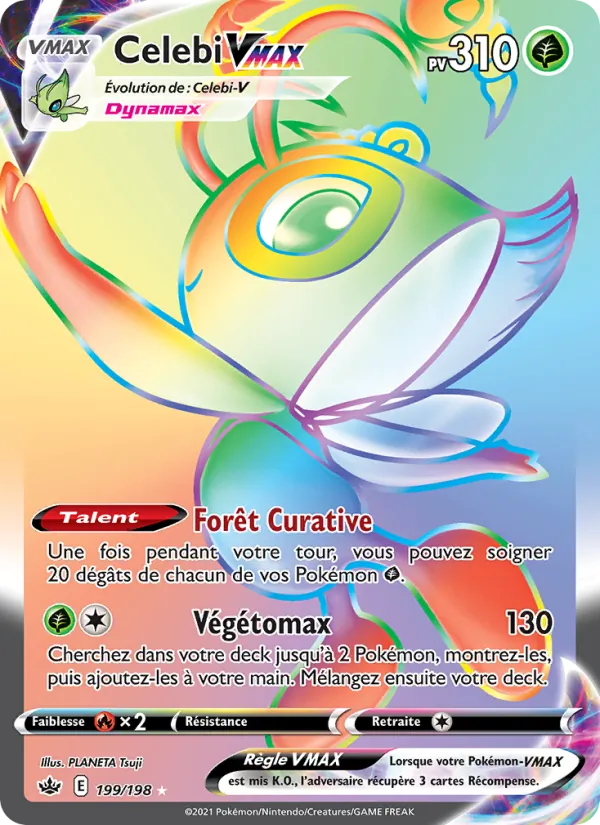 Celebi VMAX (Règne de Glace #199/198)