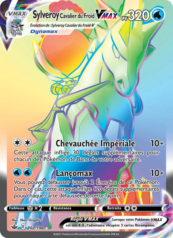 Sylveroy Cavalier du Froid VMAX (Chilling Reign #202/198)