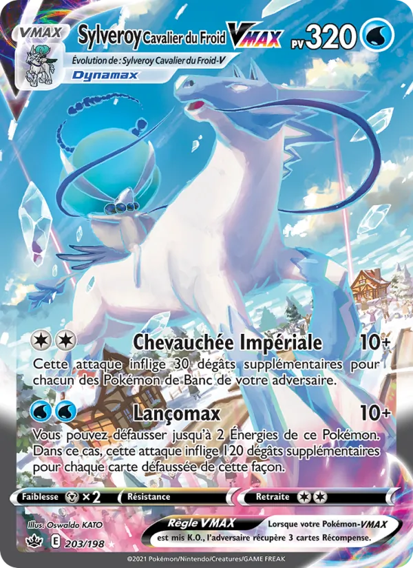 Sylveroy Cavalier du Froid VMAX (Chilling Reign #203/198)