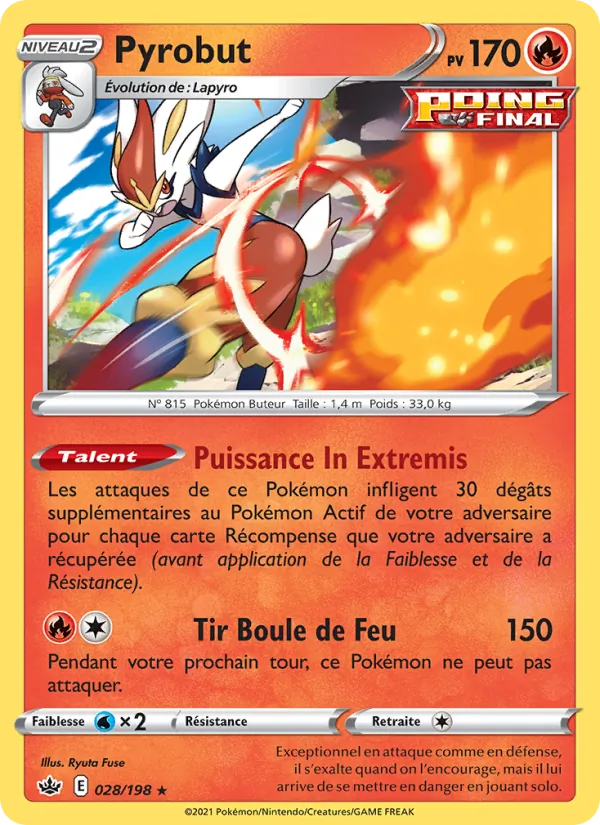 Pyrobut (Règne de Glace #28/198)