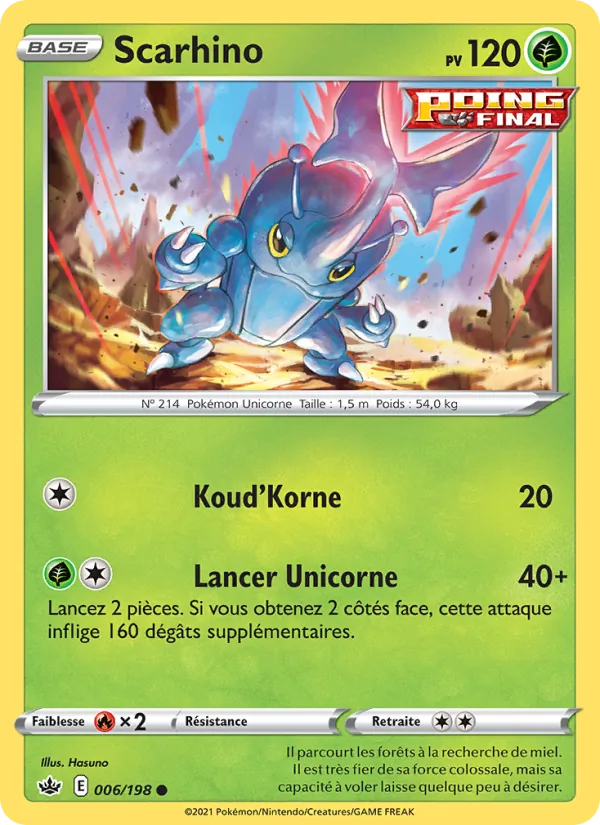 Scarhino (Règne de Glace #6/198)