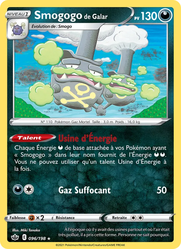 Smogogo de Galar (Chilling Reign #96/198)