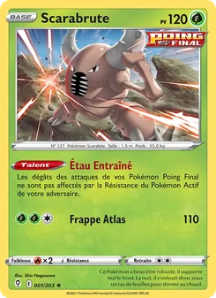 Scarabrute (Évolution Céleste #1/203)