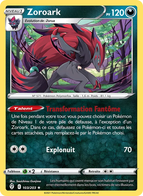 Zoroark (Évolution Céleste #103/203)