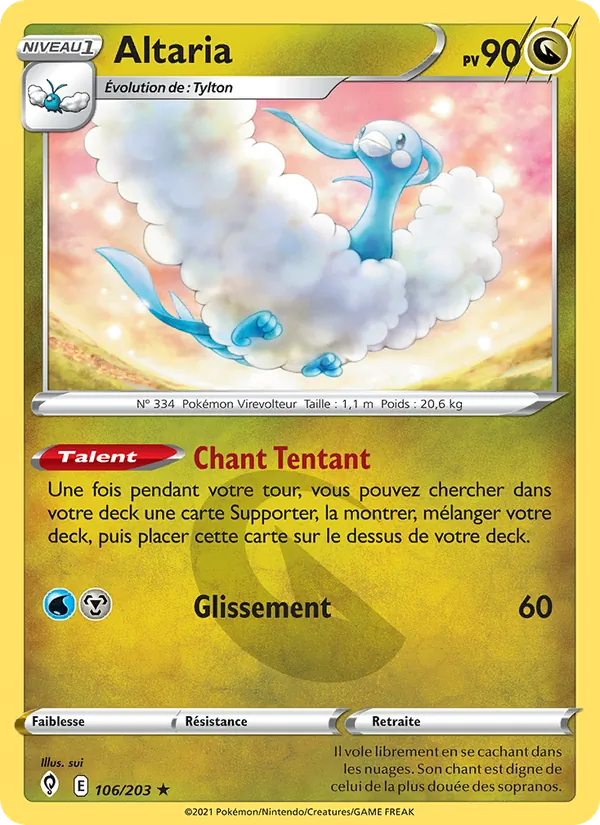 Altaria (Evolving Skies #106/203)