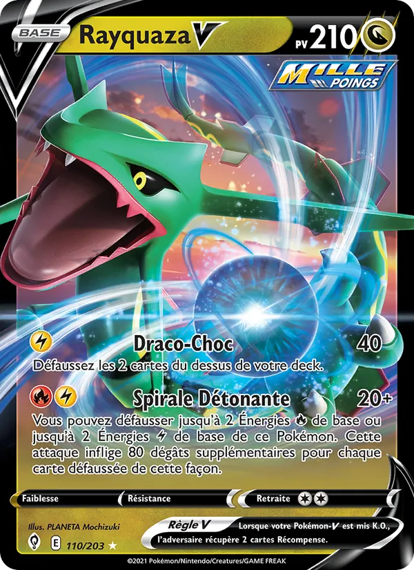 Rayquaza V (Évolution Céleste #110/203)