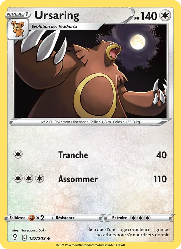 Ursaring (Évolution Céleste #127/203)