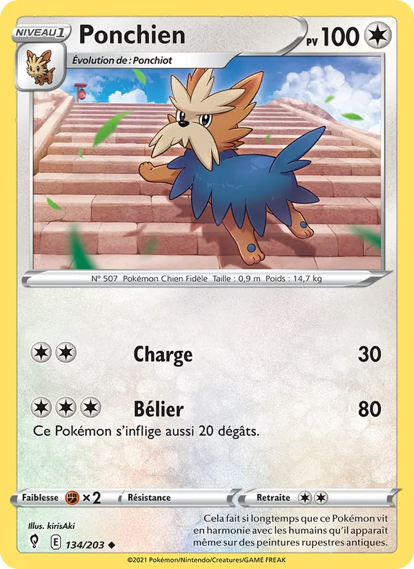Ponchien (Évolution Céleste #134/203)
