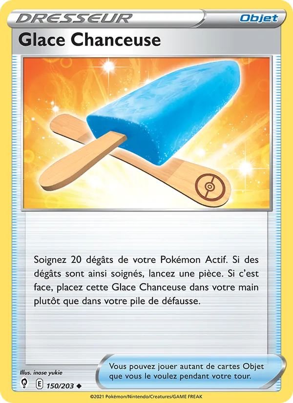 Glace Chanceuse (Évolution Céleste #150/203)
