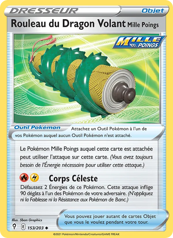 Rouleau du Dragon Volant Mille Poings (Evolving Skies #153/203)