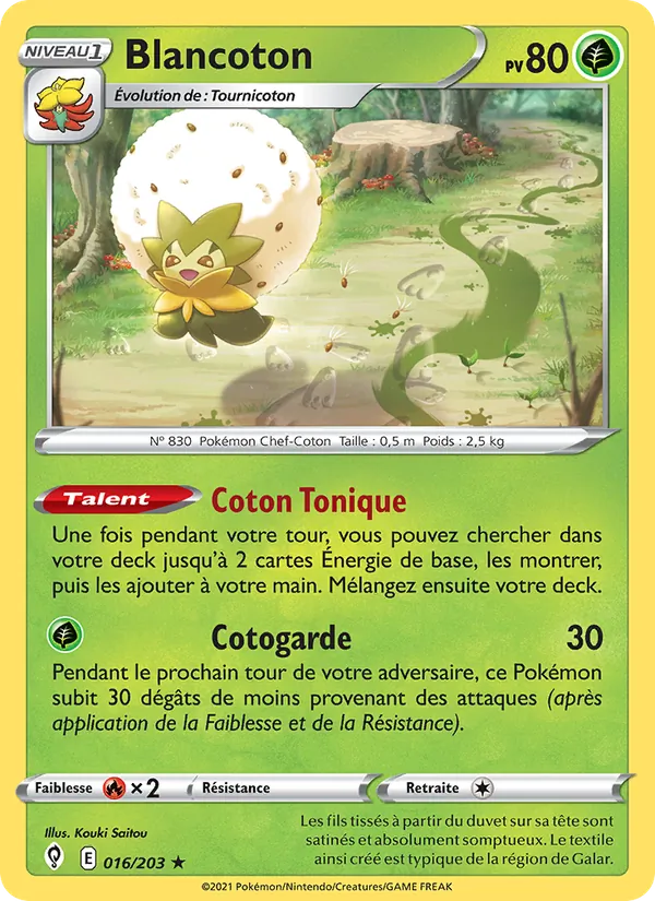 Blancoton (Évolution Céleste #16/203)